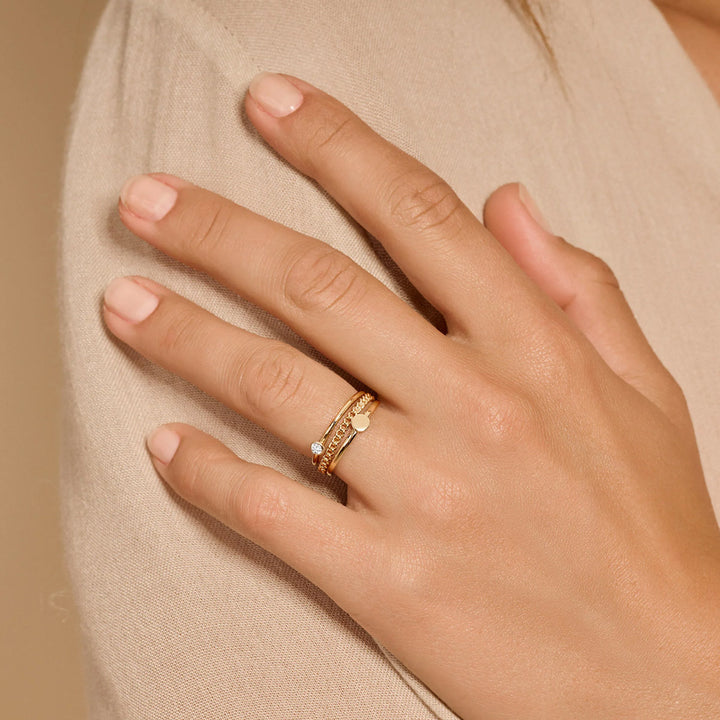 Blush Ring 14k Gelbgold - 1212YGO