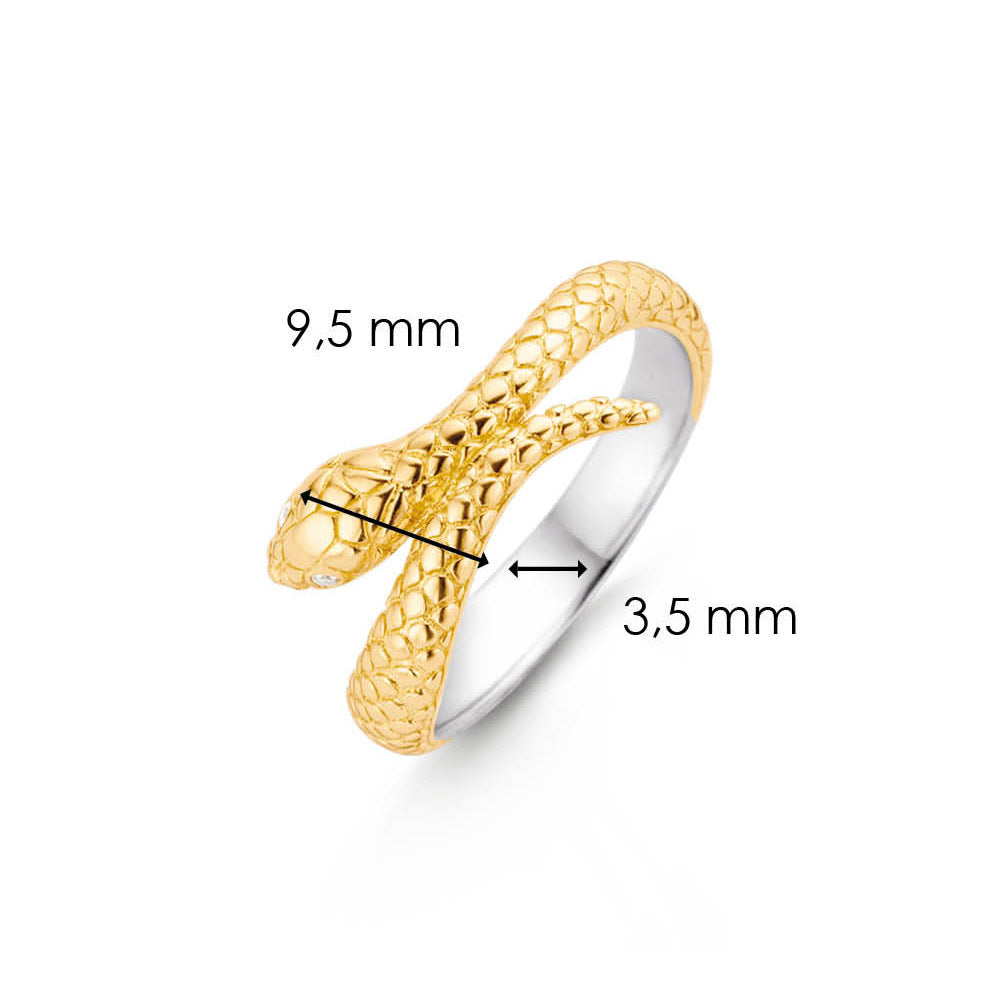 Ti Sento Milano Poolside Reflections Ring - 12160SY