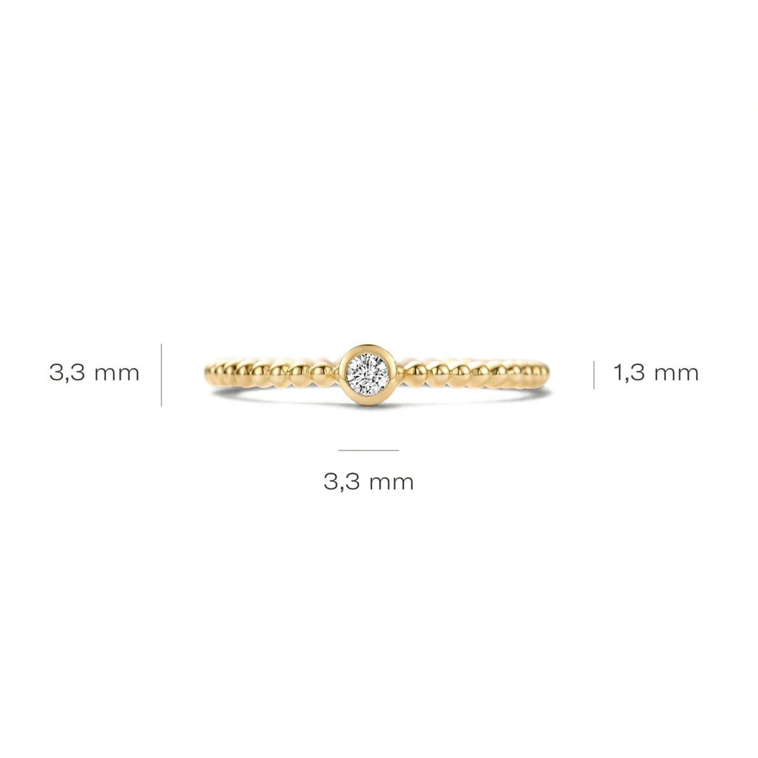 Blush Ring 14k Gelbgold - 1216YZI