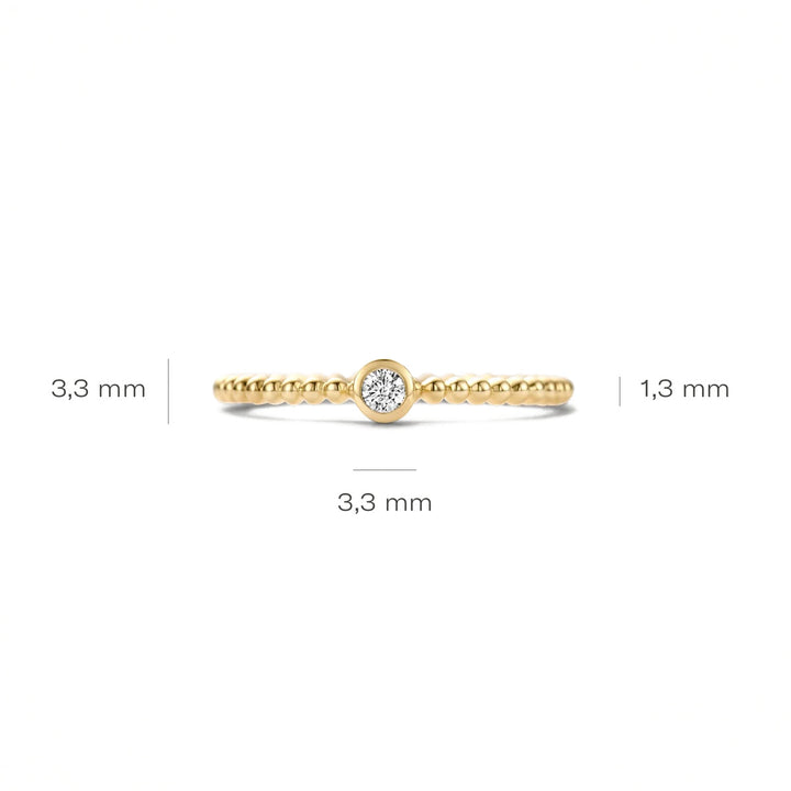 Blush Ring 14k Gelbgold - 1216YZI