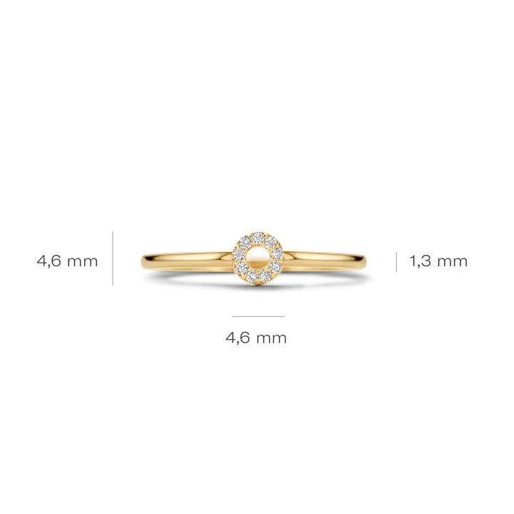 Blush Ring 14k Gelbgold - 1217YZI