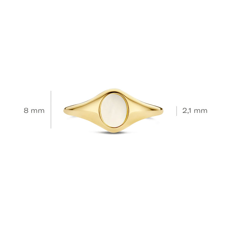Blush Ring 14k Gelbgold - 1219YMP