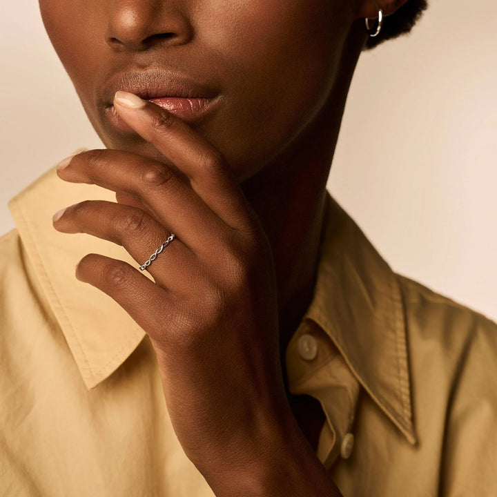 Blush Ring 14k Weissgold - 1220WGO