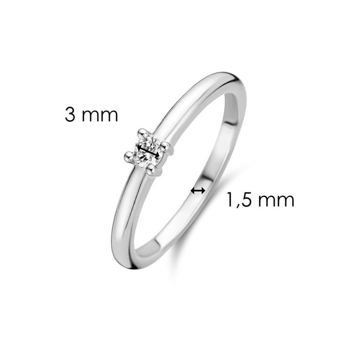 Ti Sento Milano Ring - 12211ZI