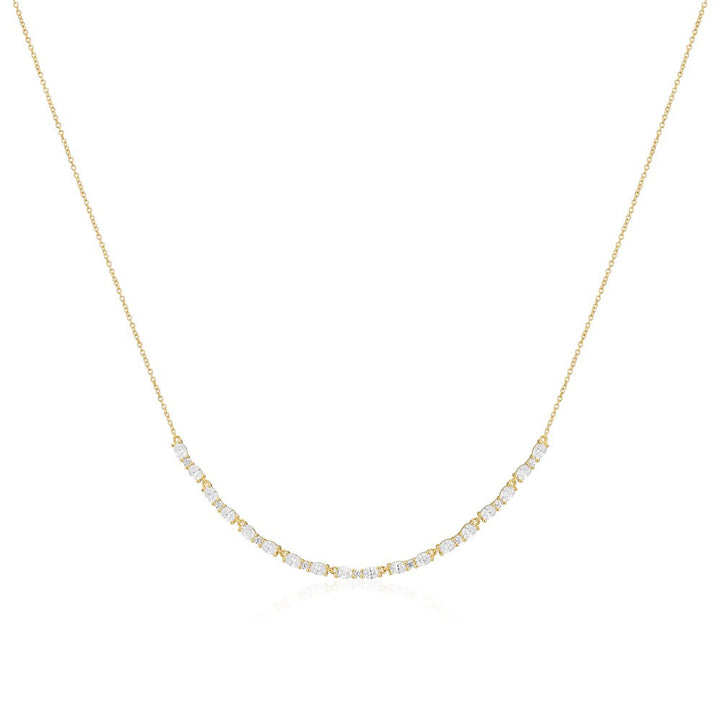 Sif Jakobs Ellera Ovale Collier - SJ-N2415-CZ-YG