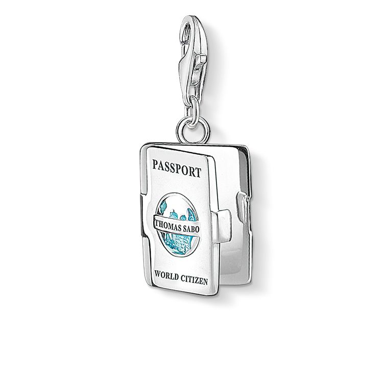Thomas Sabo Charm-Anhänger Passport - 1233-007-17