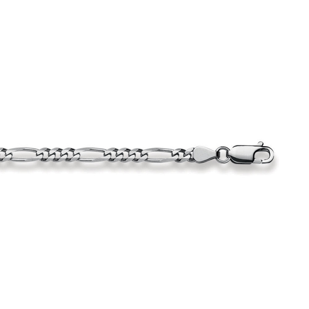 HK Gold Classics Figarokette Weissgold 750/18k 3,6 mm 45 cm - 1235.04557/4500