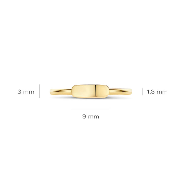 Blush Ring 14k Gelbgold - 1236YGO