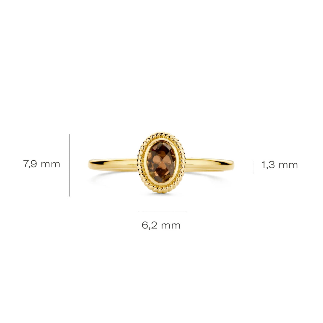 Blush Ring 14k Gelbgold - 1239YBQ