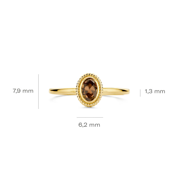 Blush Ring 14k Gelbgold - 1239YBQ