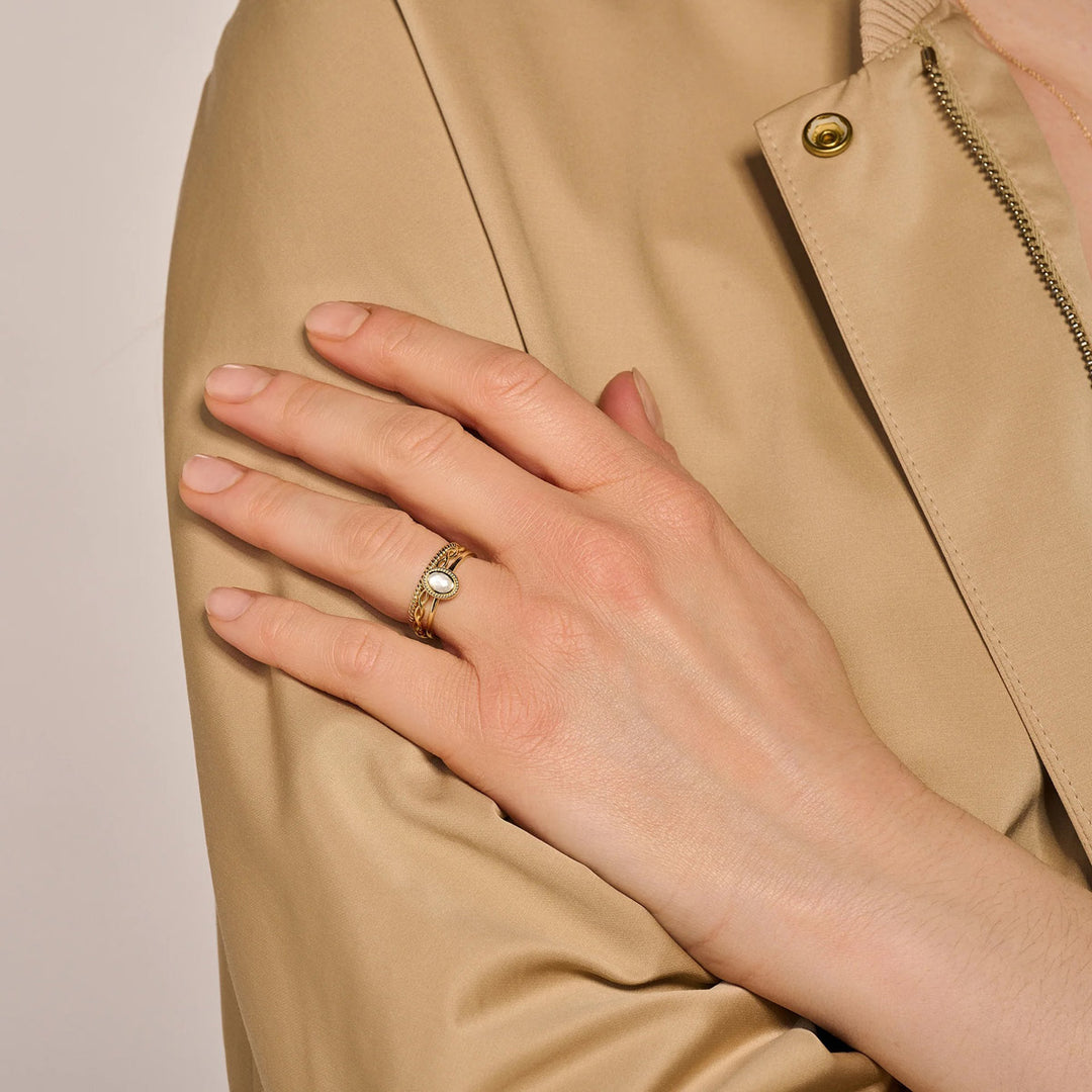 Blush Ring 14k Gelbgold - 1239YMQ