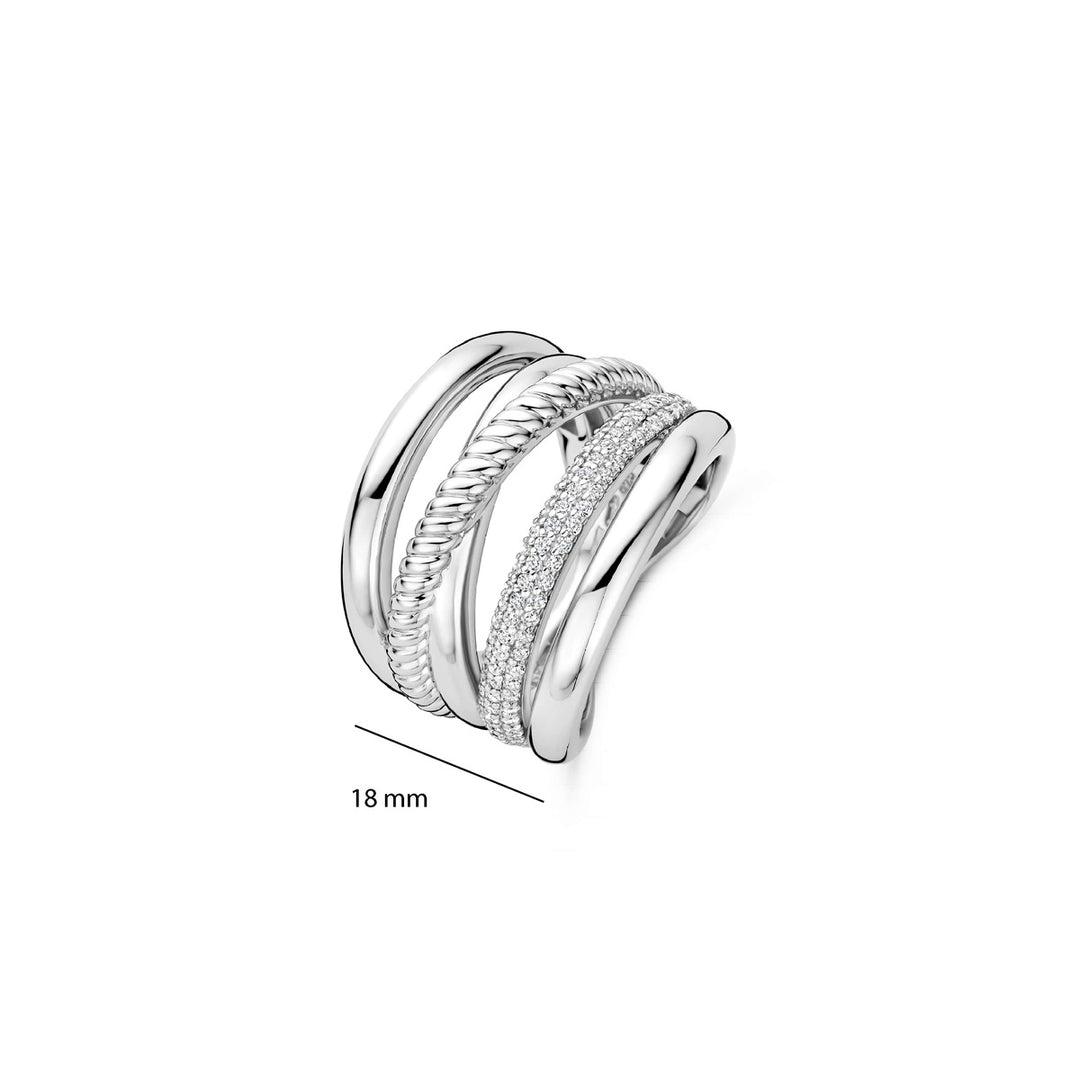 Ti Sento Milano Ring - 12421ZI