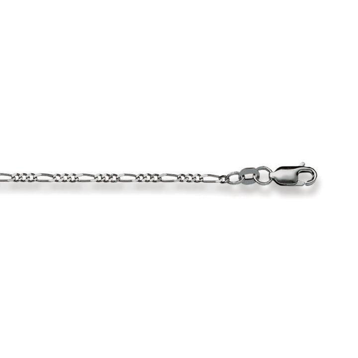 HK Gold Classics Figarokette Weissgold 750/18k 1,8 mm 50 cm - 1243.03150/5000