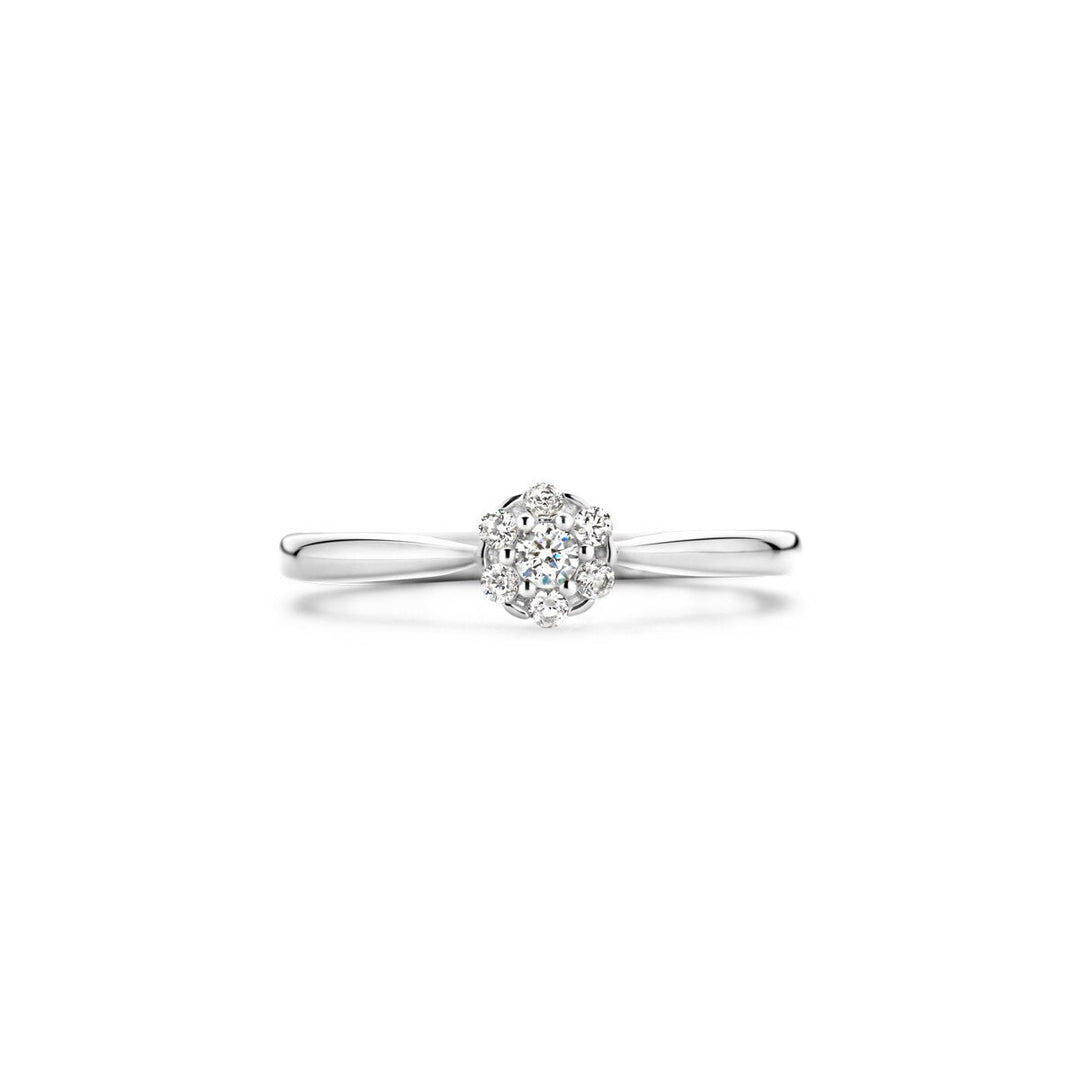 Blush Ring 14k Weissgold - 1248WZI