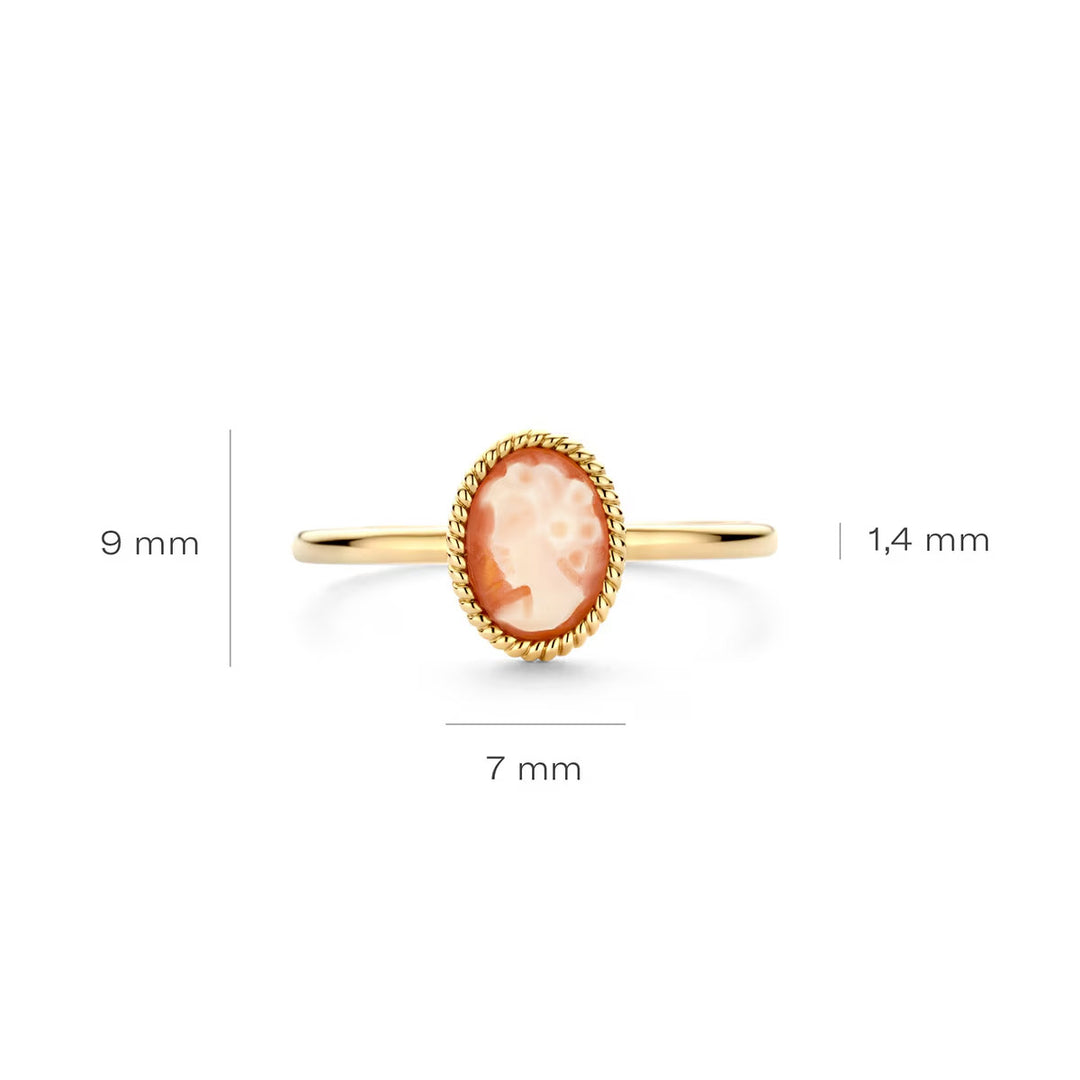 Blush Ring 14k Gelbgold - 1250YCA