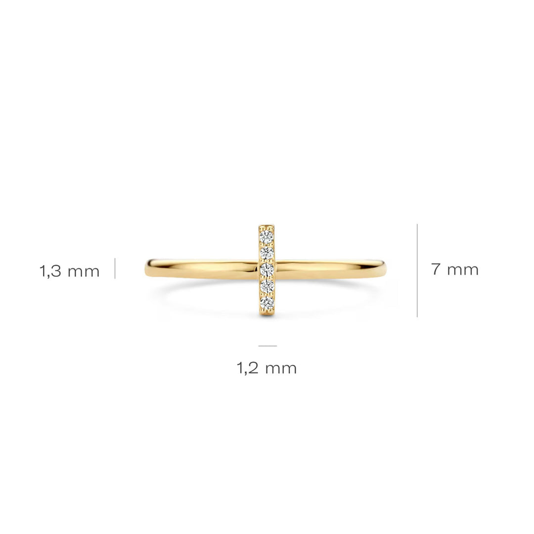 Blush Ring 14k Gelbgold - 1252YZI