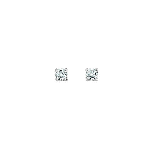 HK Gold Classics Ohrstecker Weissgold 750/18k Diamant