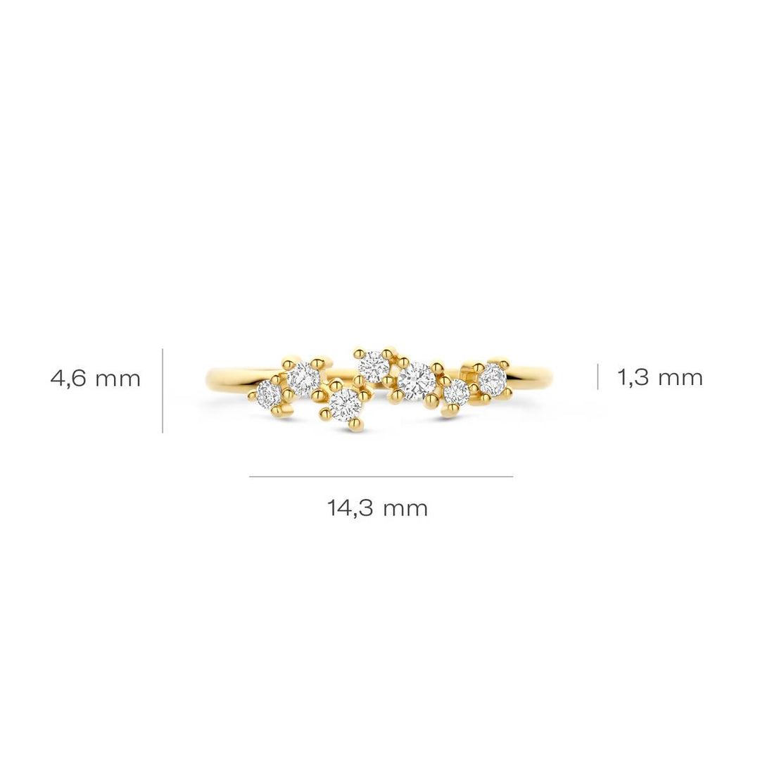 Blush Ring 14k Gelbgold - 1267YZI