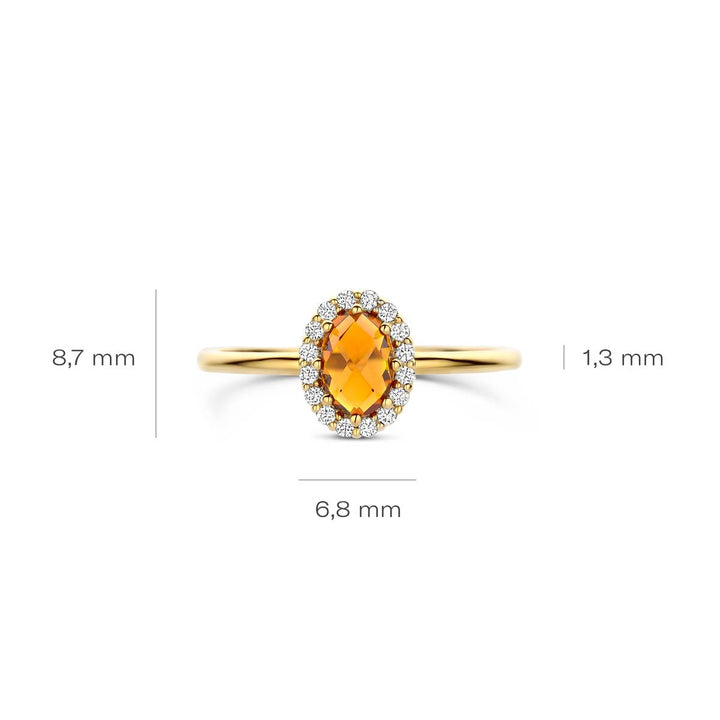 Blush Ring 14k Gelbgold - 1271YCI
