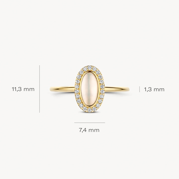 Blush Ring 14k Gelbgold - 1279YMQ
