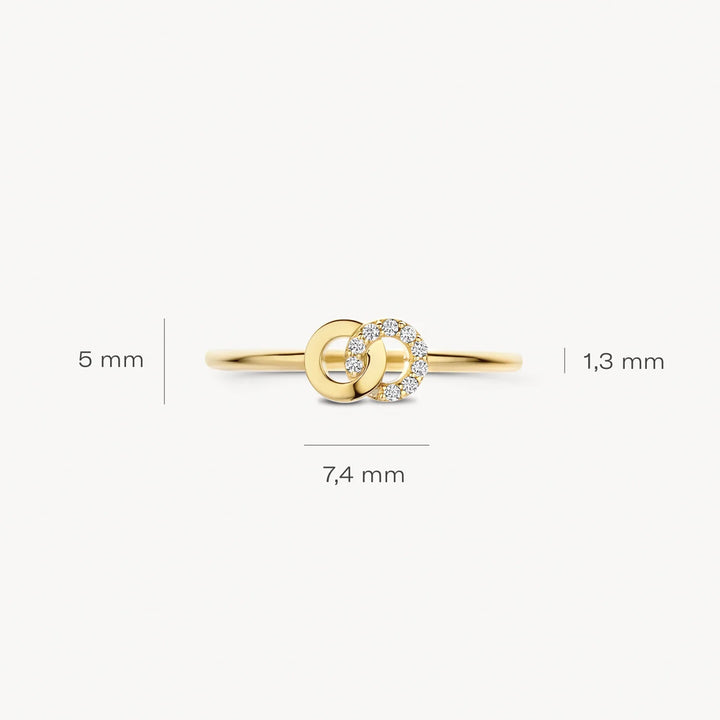 Blush Ring 14k Gelbgold - 1282YZI