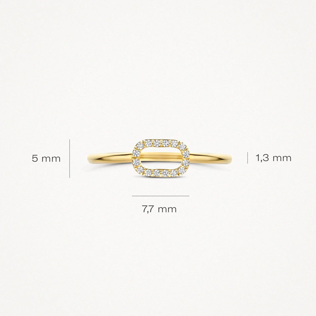 Blush Ring 14k Gelbgold - 1289YZI