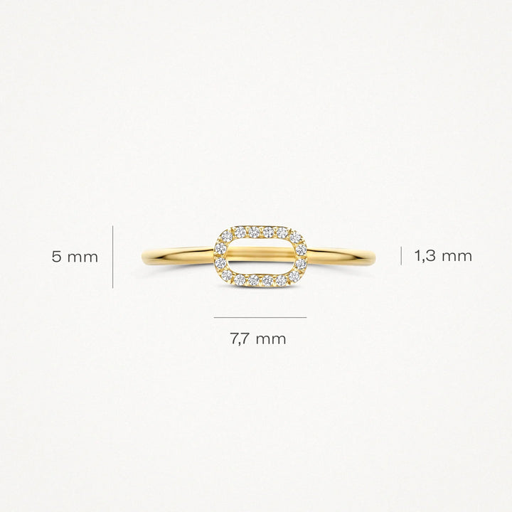 Blush Ring 14k Gelbgold - 1289YZI