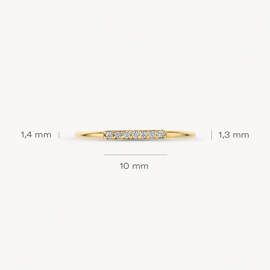 Blush Ring 14k Gelbgold - 1290YZI