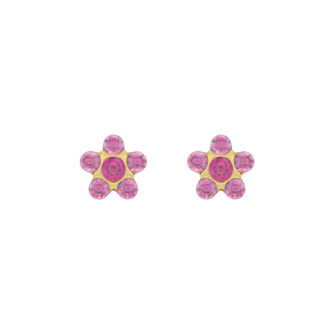 Studex Sensitive Ohrstecker Daisy Rosé Fuchsia - STX-11015P