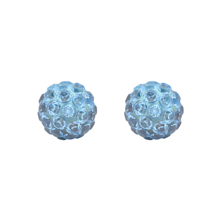 Studex Sensitive Ohrstecker Fireball Aquamarin 6 mm - STX-11155P