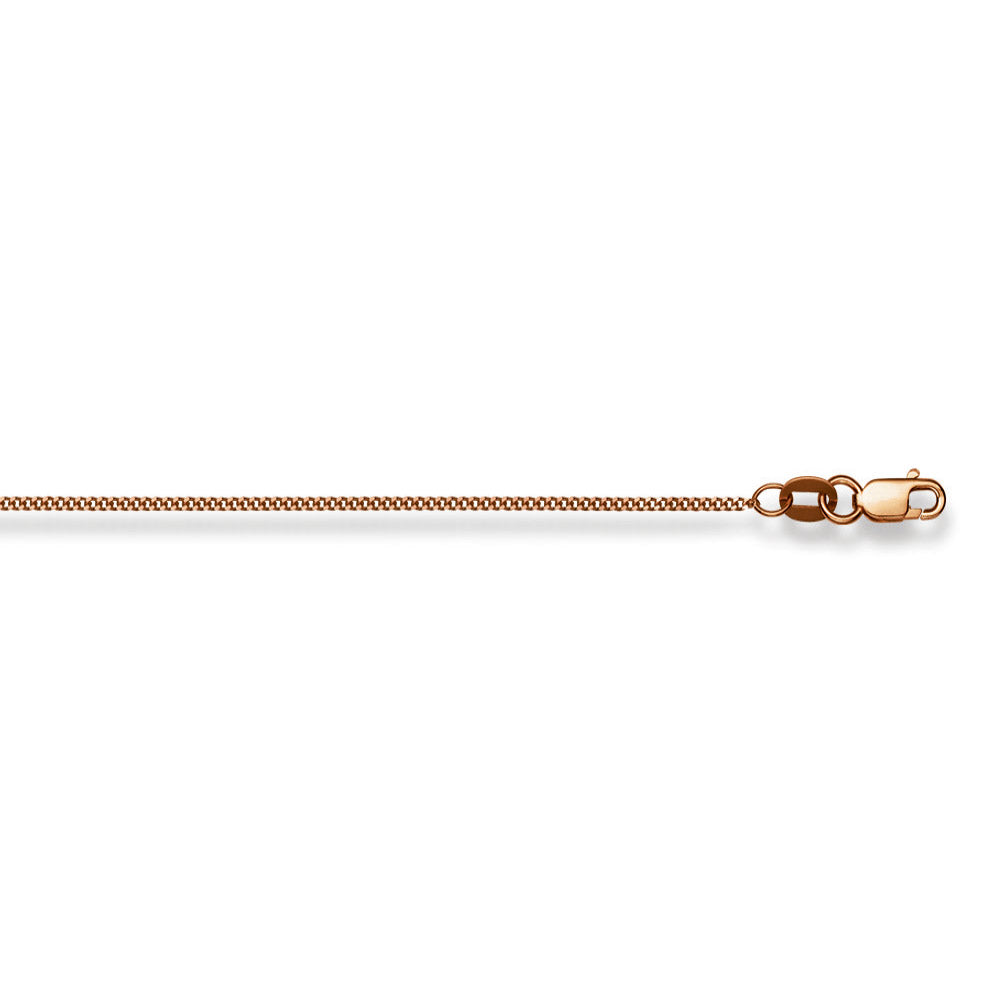 HK Gold Classics Panzerkette Geschliffen Roségold 750/18k - 1440.03035/4000