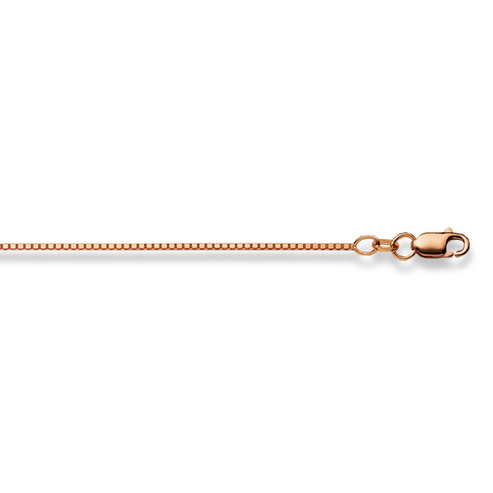 HK Gold Classics Venezianerkette 4-Kant Diamantiert Roségold 750/18k