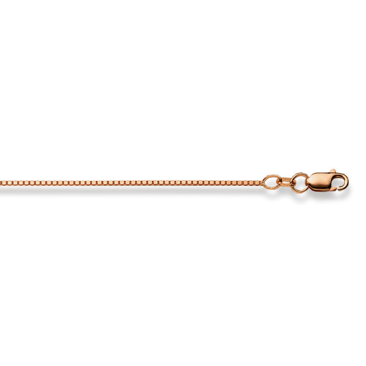 HK Gold Classics Venezianerkette 4-Kant Diamantiert Roségold 750/18k