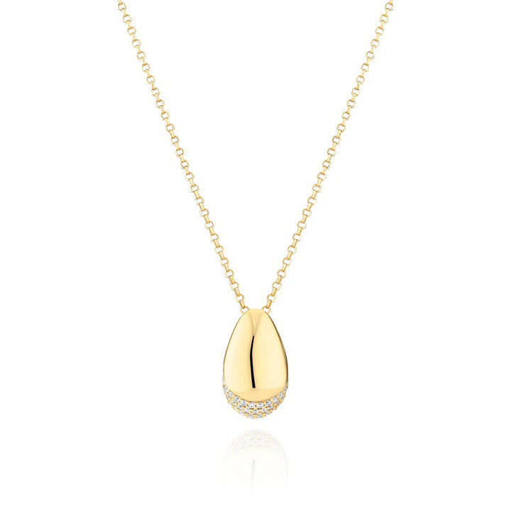 Sif Jakobs Goccia Collier - SJ-N2479-CZ-YG