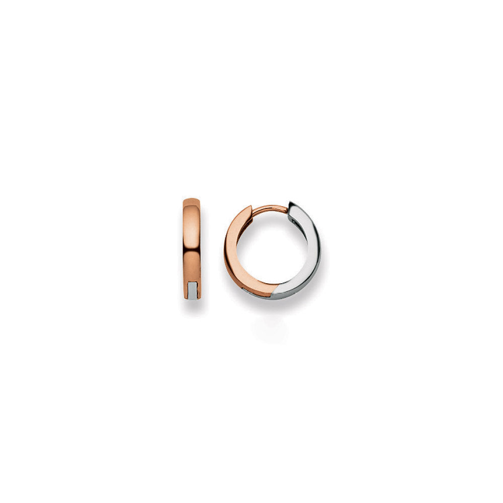 HK Gold Classics Creolen Bicolor 750/18k