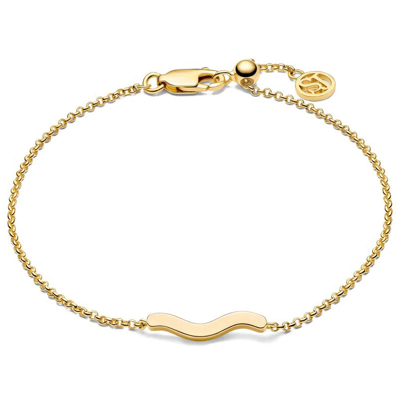 Sif Jakobs Ellera Waves Pianura Bracelet - SJ-B3859-YG