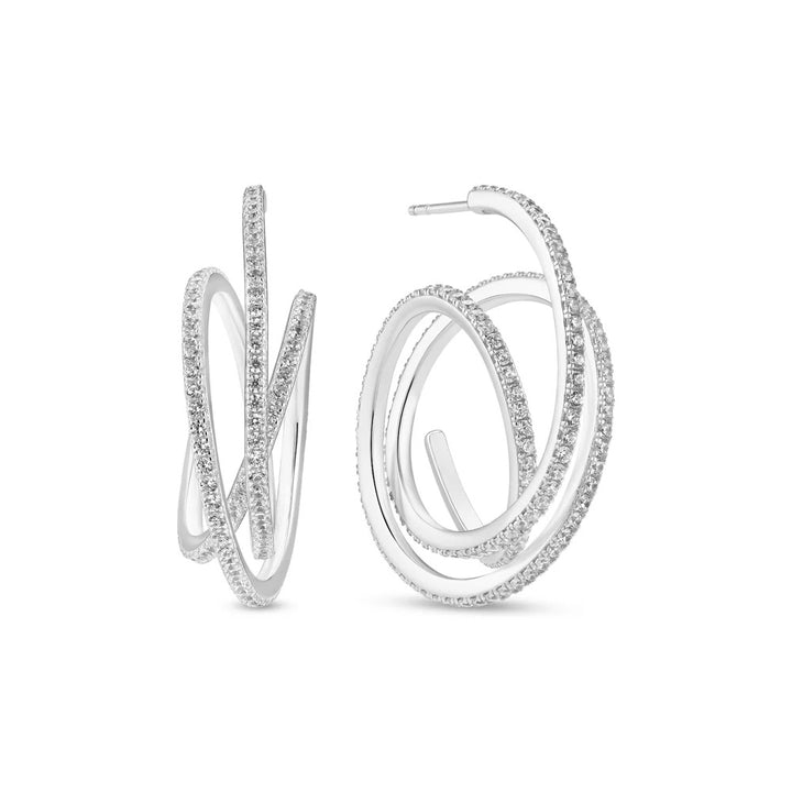 Sif Jakobs Spirale Grande Earrings - SJ-E2591-CZ