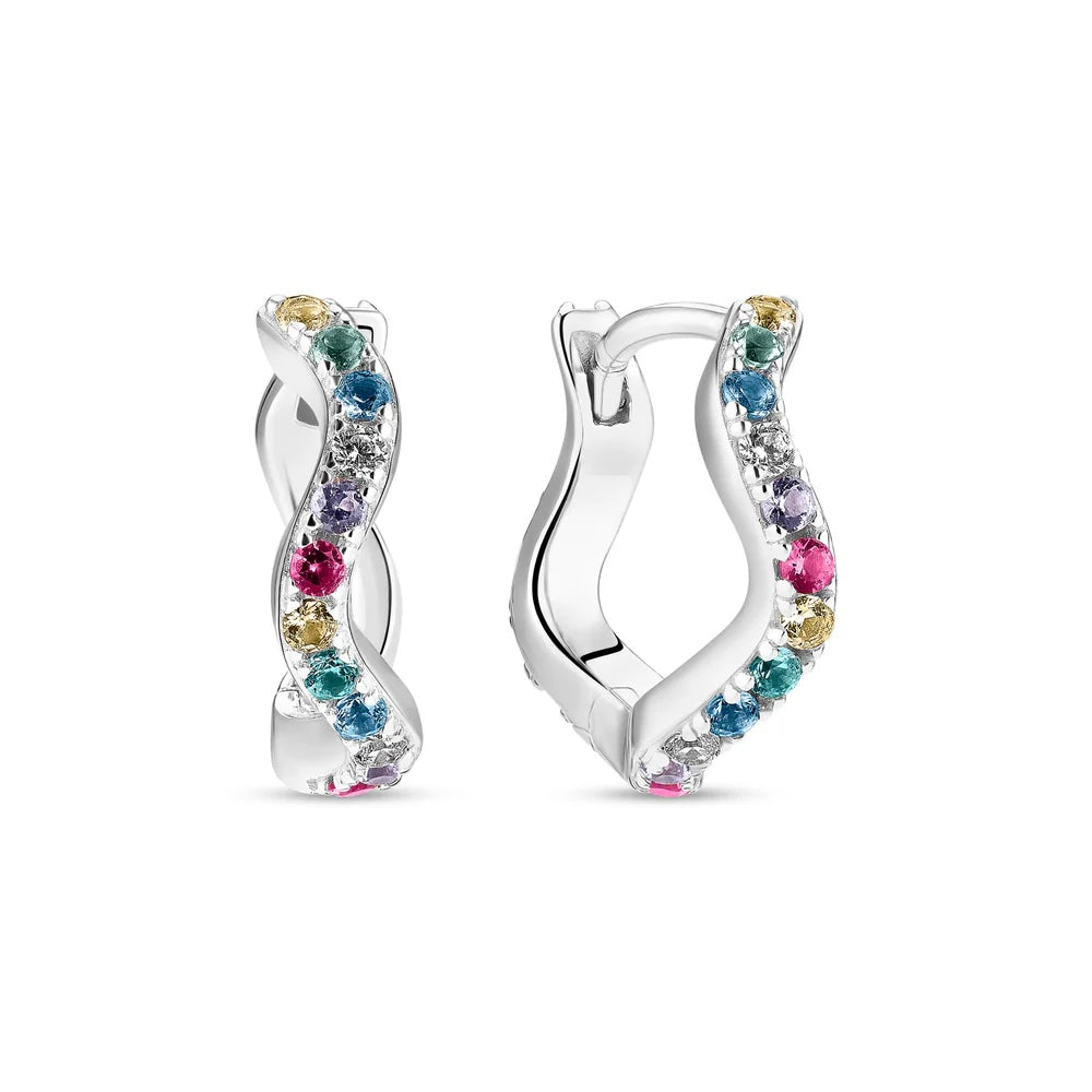 Sif Jakobs Ellera Waves Medio Earrings - SJ-E3859-XCZ