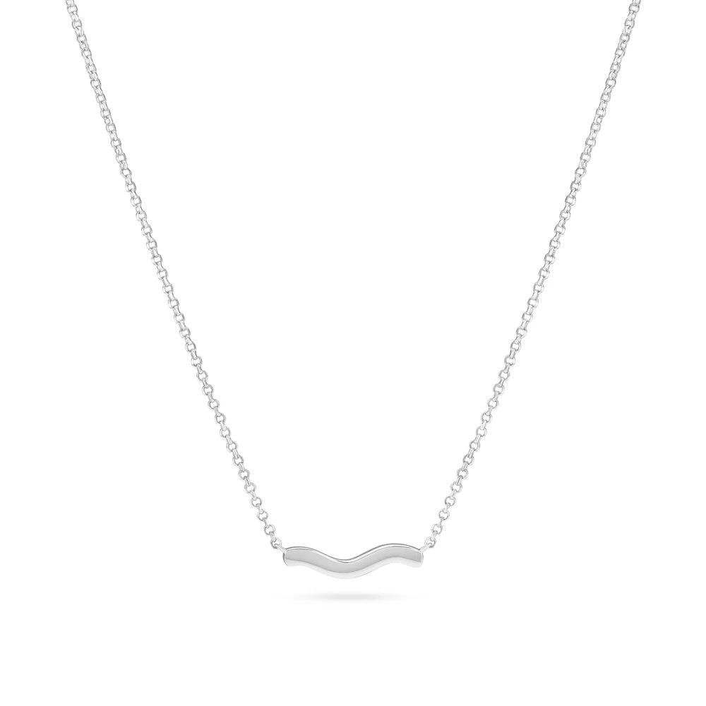 Sif Jakobs Ellera Waves Plain Necklace - SJ-N3859