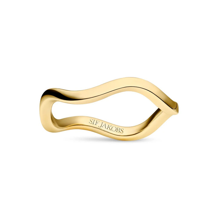 Sif Jakobs Ellera Waves Pianura Ring - SJ-R3869-YG