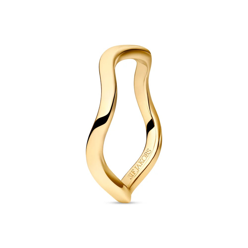 Sif Jakobs Ellera Waves Pianura Ring - SJ-R3869-YG