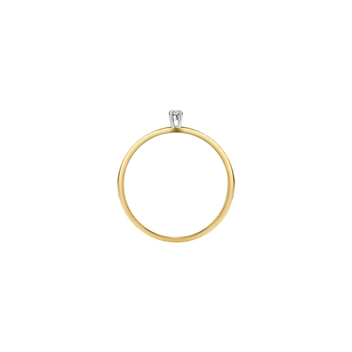 Blush Diamonds Ring 14k Gelbgold und Weissgold - 1600BDI