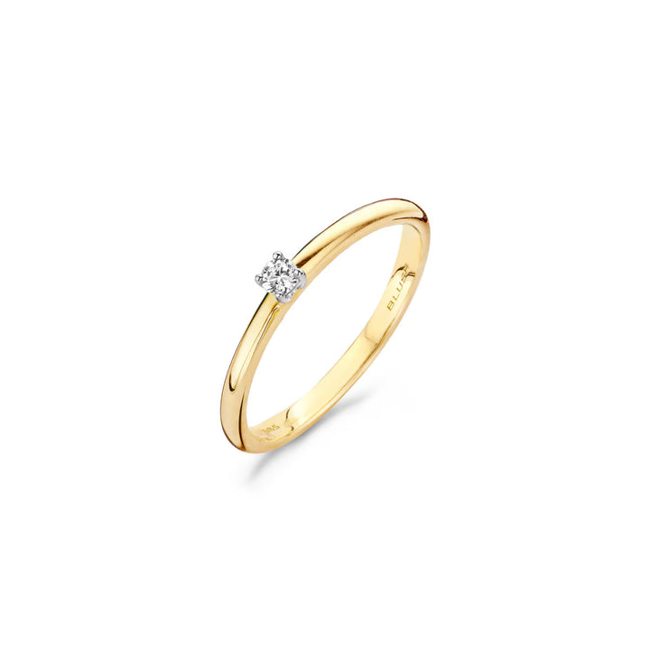 Blush Diamonds Ring 14k Gelbgold und Weissgold - 1601BDI