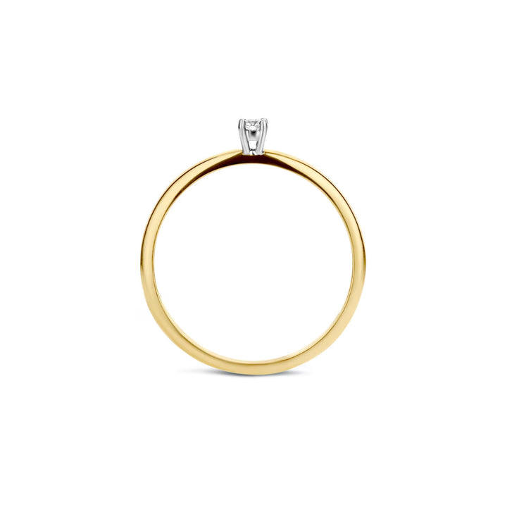Blush Diamonds Ring 14k Gelbgold und Weissgold - 1601BDI