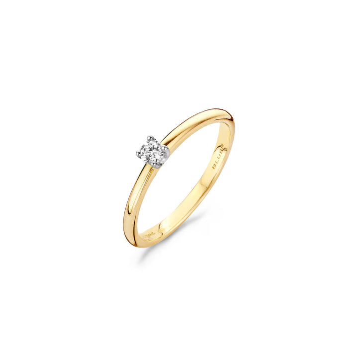 Blush Diamonds Ring 14k Gelbgold und Weissgold - 1602BDI