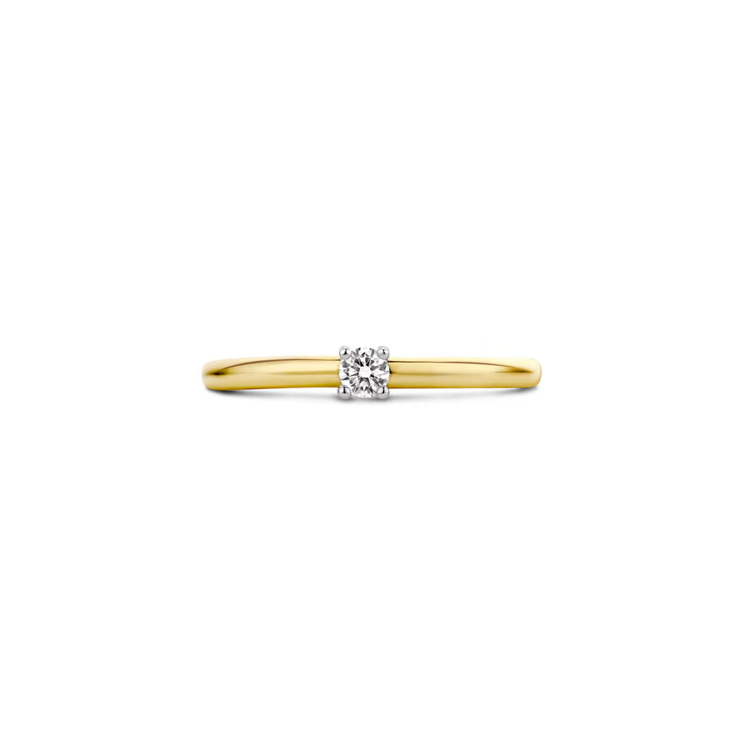 Blush Diamonds Ring 14k Gelbgold und Weissgold - 1602BDI