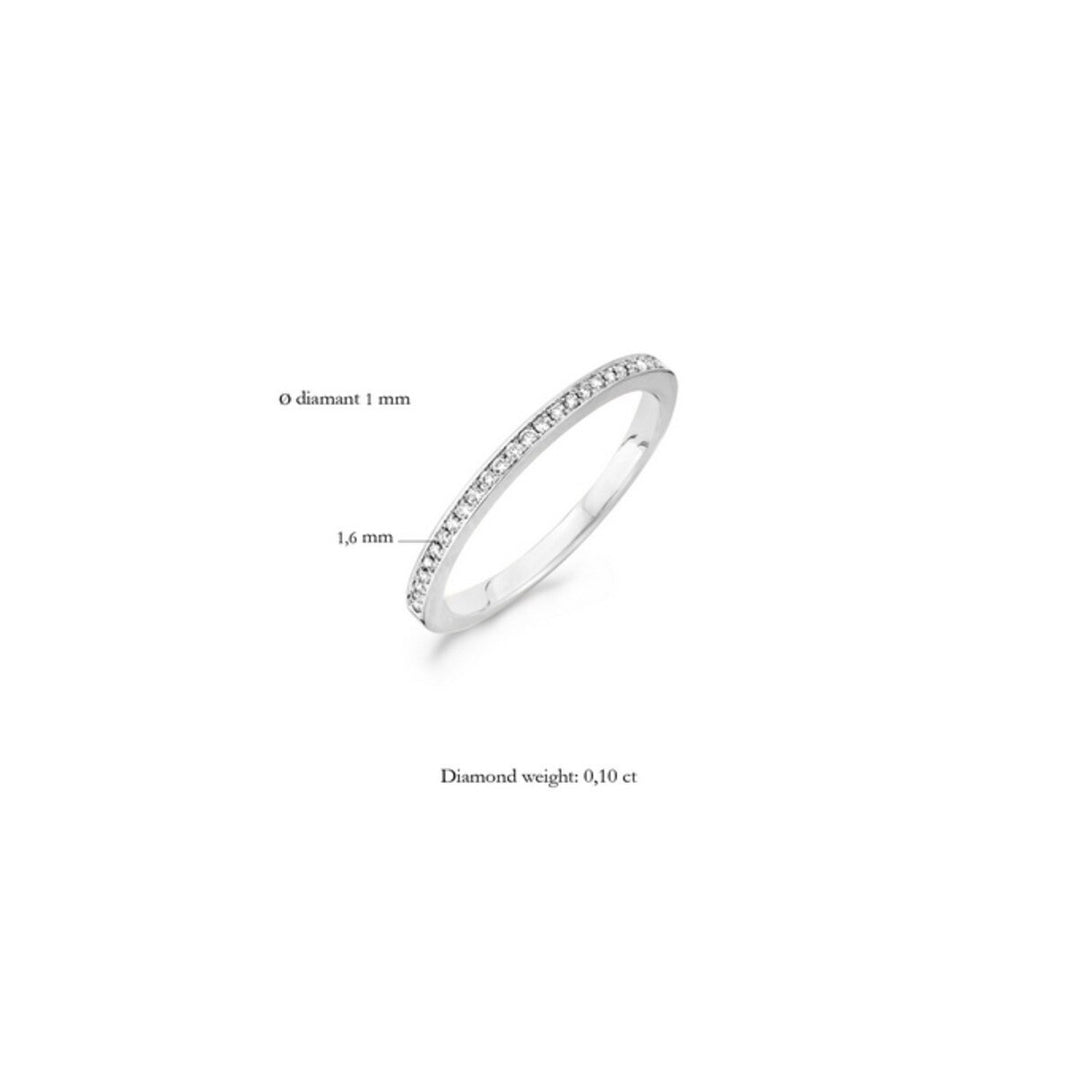 Blush Diamonds Ring 14k Weissgold - 1607WDI