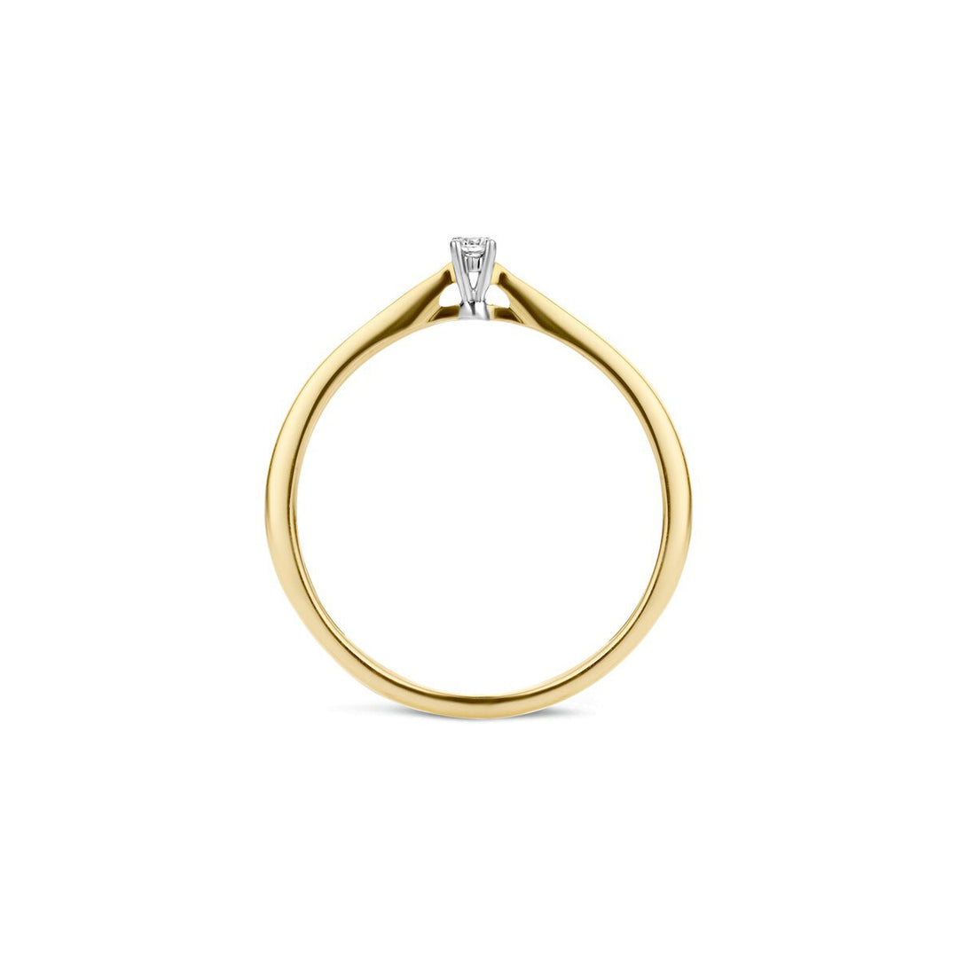 Blush Diamonds Ring 14k Gelbgold und Weissgold - 1620BDI