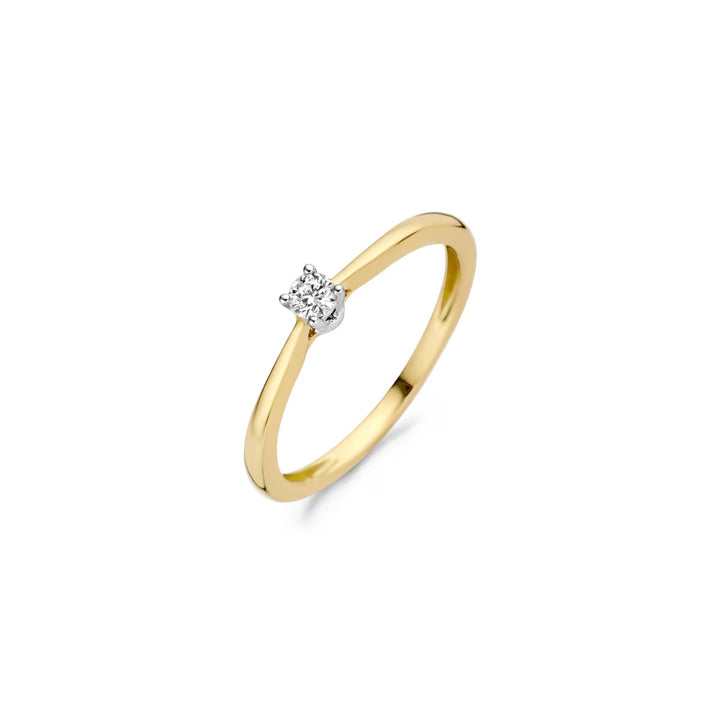 Blush Diamonds Ring 14k Gelbgold und Weissgold - 1622BDI