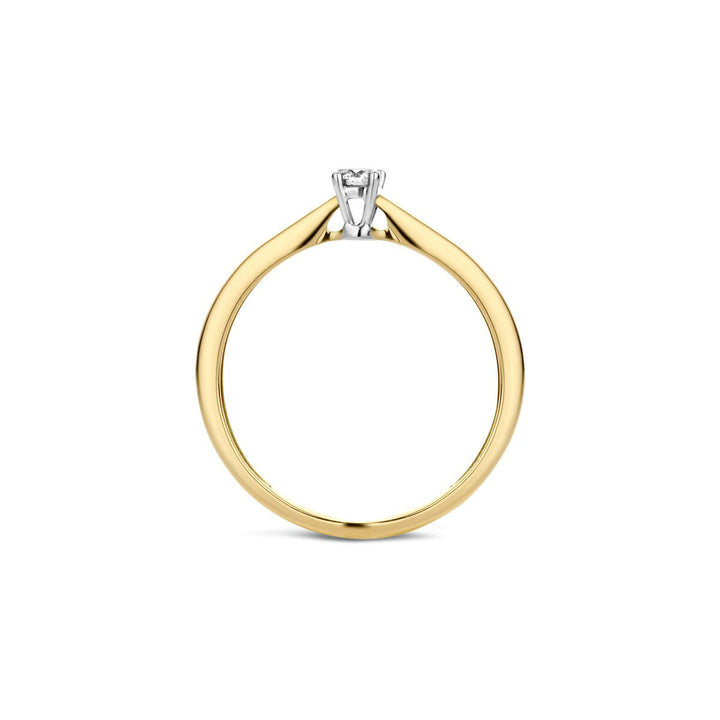 Blush Diamonds Ring 14k Gelbgold und Weissgold - 1622BDI